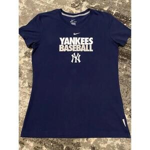 Nike Yankees Baseball Dri-Fit Tee - Women's Size L
